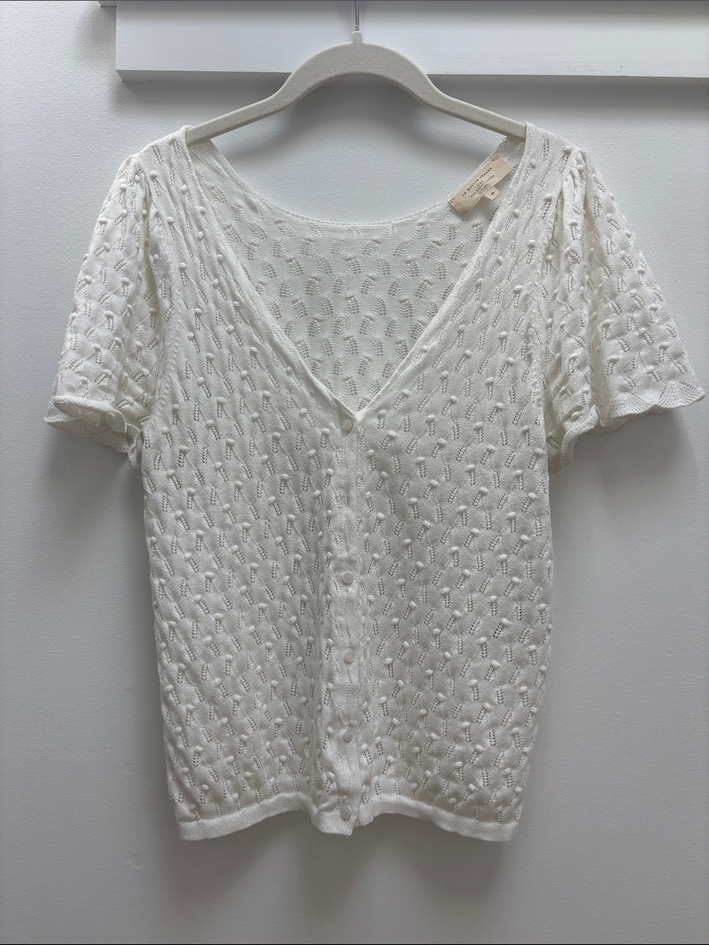 Sezane Jeanne Jumper in Ecru, size M